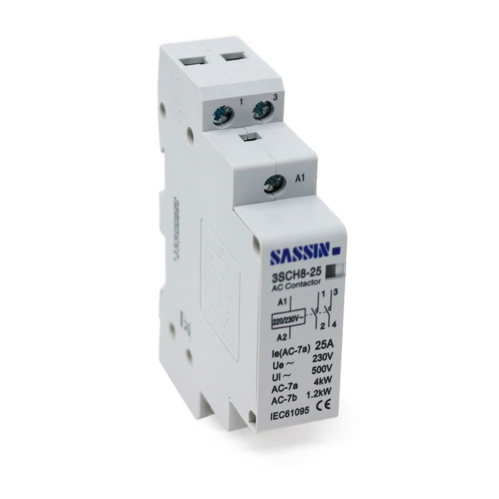 Contactor modular 1 modulo DIN 2 polos 2NO 25A 230VAC