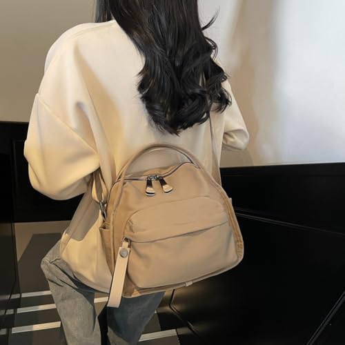 Top Handle Purses for Women Nylon Crossbody Bag Small Top Handle Handbags Lightweight Satchel Shoulder Bag2