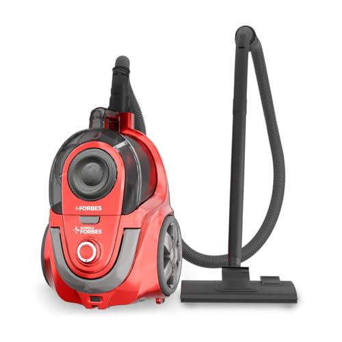 Eureka Forbes Cyclo Vac -24 kPa High Suction Vacuum Cleaner|Cyclonic Technology |Bagless |Compact, Lightweight & Easy to Use |6 Multipurpose Accessori