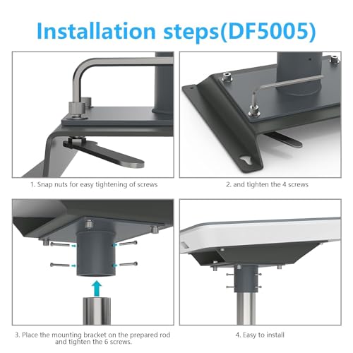 Support de pivot par satellite 300 LB stable dans des vents forts