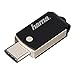 Produktbild Hama 32GB USB-Speicherstick mit USB 3.0&USB 3.1-Type-C (Mini 2-in-1 USB-Stick, z.B. für Android Handy, Tablet, Computer, Notebook, MacBook, OTG, 100MB/s) Typ-C Handy-Stick, Doppel Memory-Stick silber