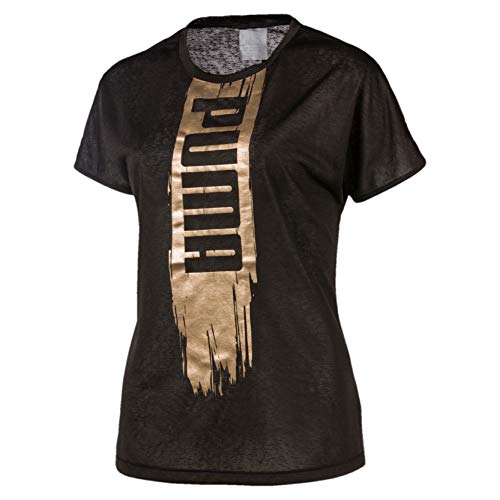 Preisvergleich Produktbild PUMA Damen A.C.E Crew T-Shirt, Black, L