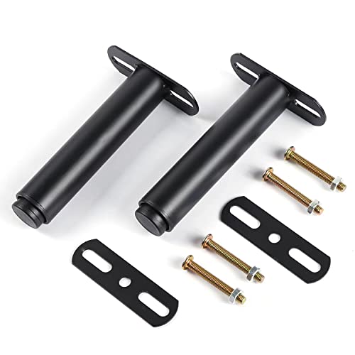 Pearabbit 4Pcs 7.1"-14" Adjustable Height Center Support Legs For Bed Frame Slat Furniture Feet, Etc With Floor Protectors #TOP4