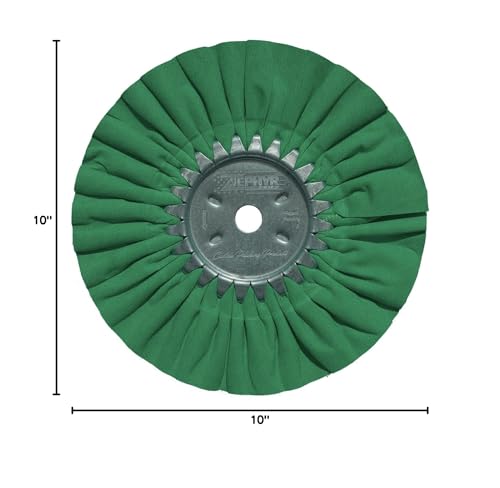 Image of Zephyr AWG 58-10 HA Hall Green Airway Buffing Wheel