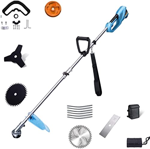 Cortacésped rotativo inalámbrico, recortador de césped portátil para el hogar, recortador de jardín Multifuncional,