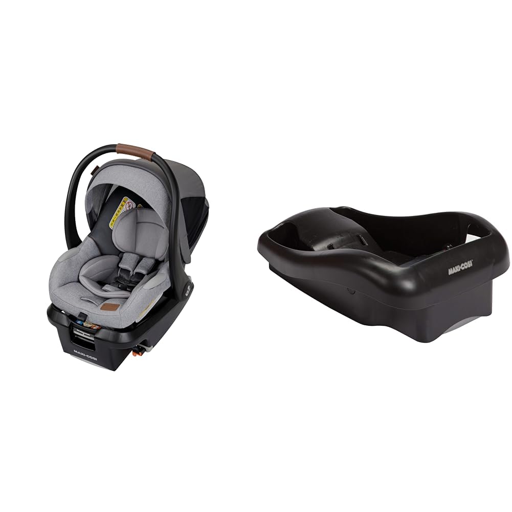 Maxi-Cosi's MicoTM Luxe+ Infant Car Seat with Base and Carrier Functionality Bundle with Additional Mico 30 Infant Car Seat Base