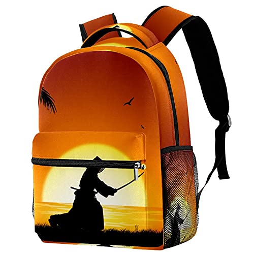 Sac à dos de voyage imprimé Kendo pour ranger vos affaires et gourde facilement