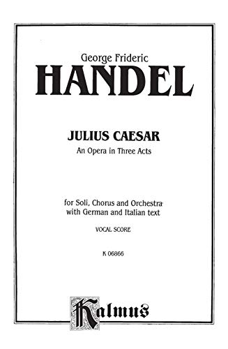 Julius Caesar: German, Italian Language Edition, Vocal Score (Kalmus Edition) (German Edition) - Image 2
