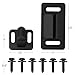 Safoner Aluminum RV Screen Door Latch Right Handle Replacement Kit for Travel Trailer, Camper, Motorhome- RV Accessories for Inside