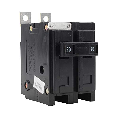 Interruptor magnetotérmico bipolar Eaton Cutler Hammer 20A 240V para cortocircuitos modelo BAB2020 3