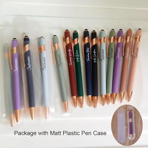 Jishiletao Canetas personalizadas a granel com nome ou citações inspiradoras, canetas personalizadas