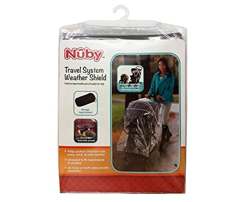 Nuby Travel System Weather Shield, Clear, Plastic #TOP4