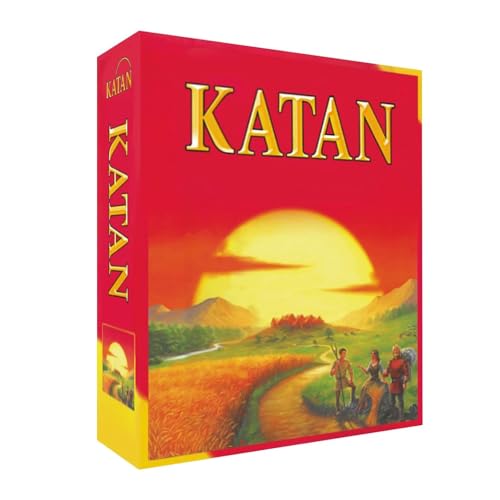 Awestuffs Family Board Games for Adults and Kids - Ages 8 and up, 2 to 8 Players (Katan Base Game)
