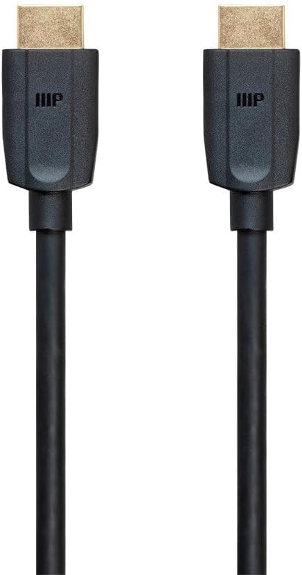Monoprice Ultra 8K High Speed Hdmi Cable - 182.8 cm Black, 48GBps, 8K, Dynamic Hdr, Earc Dynamicview Series