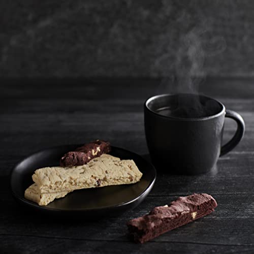 Bean Box Deluxe Coffee + Biscotti Gift Box | Specialty Coffee Gift Set | Gourmet Coffee Kit | Coffee Gifts for Women and Men | Care Package | Whole Bean Coffee | 16 Piece Variety Set