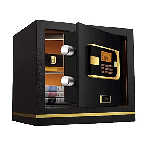 Armoire de sécurité CLSDRZC petite maison noire avec système alarme 30mm pour bijoux