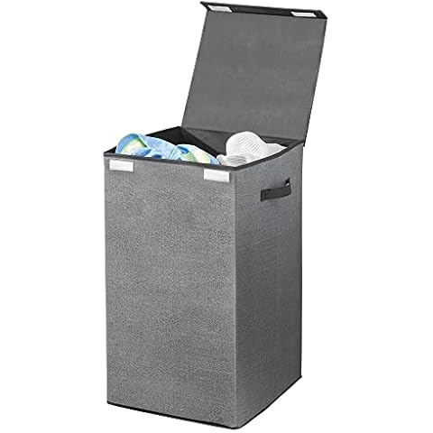 mDesign Cesto para ropa sucia plegable Cover