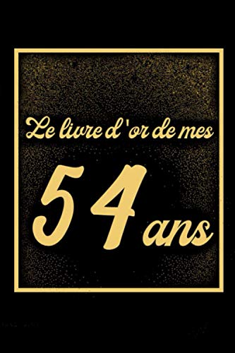 54 Ans Anniversaire Pour Femme Homme Der Beste Preis Amazon In Savemoney Es