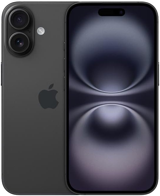 Amazon.com: Apple iPhone 16, 256GB, Black - AT&T (Renewed