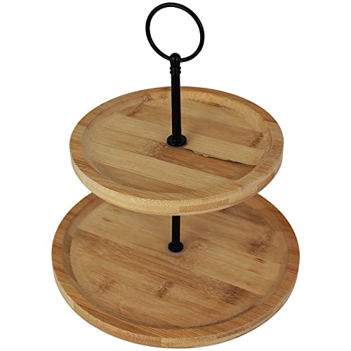 Koopman International Etagere mit 2 Ablagen Bambus mit Modellwahl...