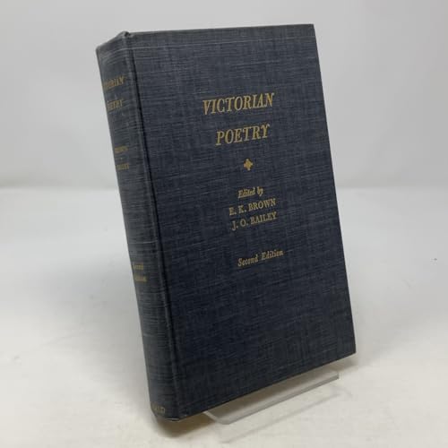 Victorian Poetry [Unknown] B000HLO7RY Book Cover