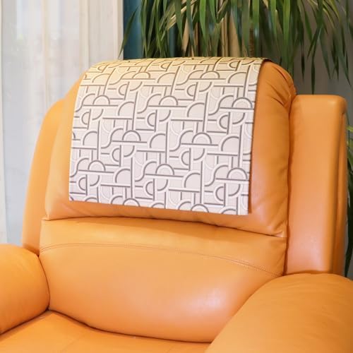 AmazeCov Non Slip Headrest Cover for Recliner Chair, Velvet