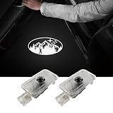 MXGAIC Car Door Logo Lights Puddle Lights Compatible with Forester Outback Ascent Legacy LED Projector Door Shadow Light Accessories (P1)