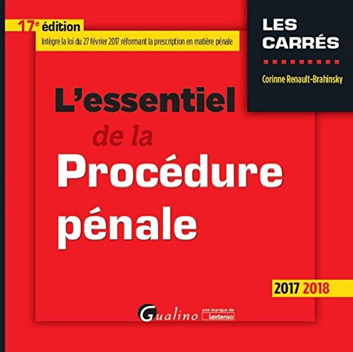 Télécharger L'essentiel de la procédure pénale PDF