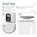 Underwear Mini Washer, 2025 Portable Washing Machine with 4000mAh Cordless Rechargeable Battery for Deep Cleaning Small Clothes, Perfect for Travel, Solo Living, Apartments, Camping