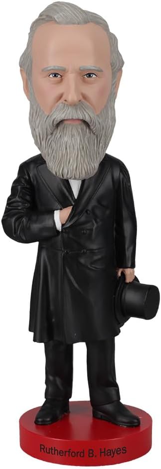 Royal Bobbles Rutherford B. Hayes 19th President of The United States Collectible Bobblehead Statue