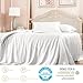 PROMEED 100% Mulberry Silk Duvet Cover Queen Size, Real Grade 6A+ 23 Momme Silk Quilt/Comforter Cover with Zipper and Coner Tie (White, King)