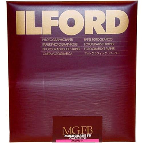 Papier photo Ilford résistant au vieillissement en format 12,7 x 17,8 cm de 100 feuilles