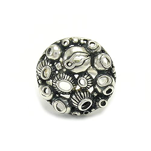 Bague en argent massif 925 R001401 l'anneau réglable chic de vos soirées