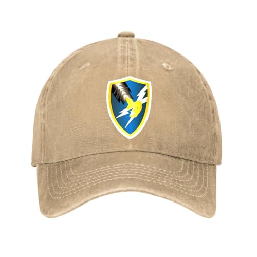 Washed Denim Hat-Army Security Agency ASA Vietnam Veteran-Always Vigilant Transparent
