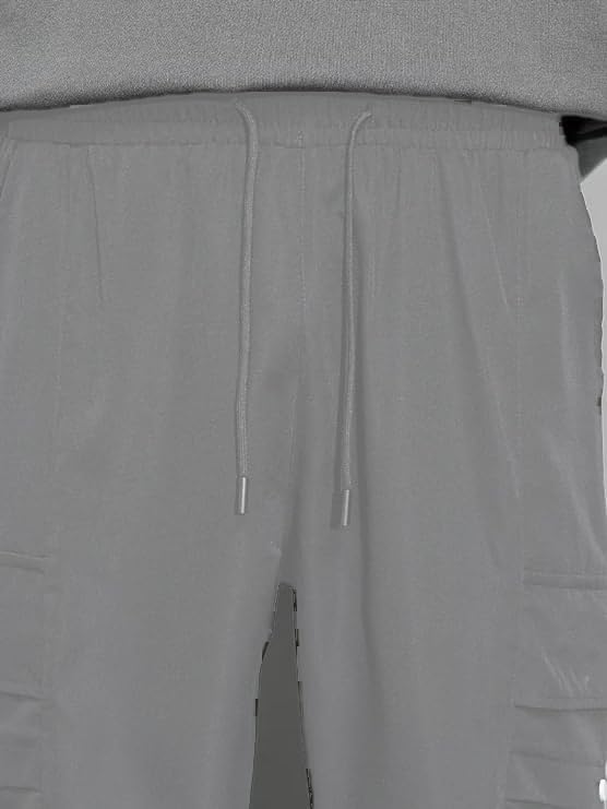 Image of LookMark Men's Cargo Pants Stylish and Comfortable | Men's Cargo Pants with Multiple Pockets | Ideal for Casual Wear, Outdoor Activities, and Everyday Use