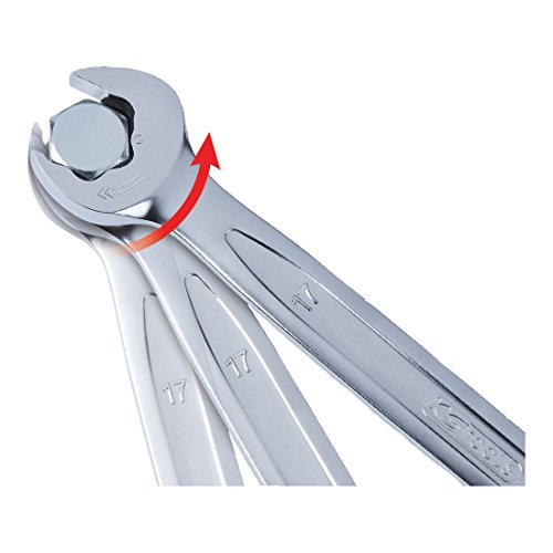 KS TOOLS 503.5229 Ratchet Spanner Ratchetcombination Wrench 32mm, Silber - Image 4