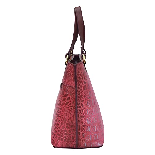 Image of Anuschka Women's Original Hand-Painted Genuine Leather Medium Tote