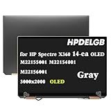 HPDELGB Replacement for HP Spectre X360 14-ea OLED M22155-001 M22154-001 M22156-001 3000x2000 13.5' LCD Touch Screen Assembly Only for OLED Screen