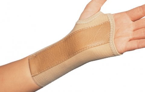 Wrist Splint, Cotton / Elastic RT Large