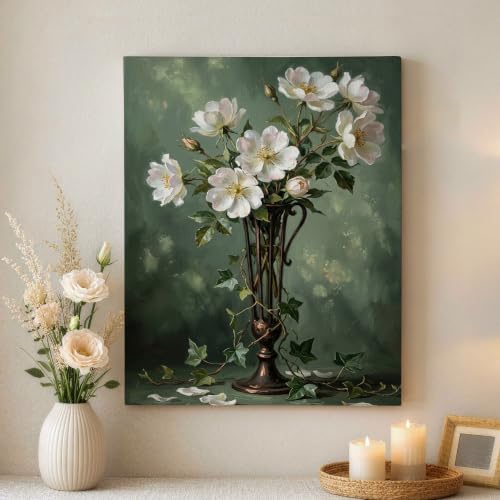 Lienzo decorativo de diseño floral para dar vida a paredes vacías y apagadas