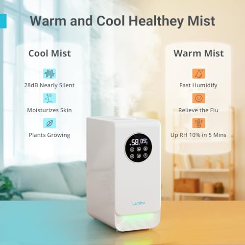 Livatro LVHD6001CW 6L Smart Warm & Cool Mist Humidifier thumb #1