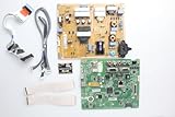 Television Repair Kit for LG 43LW340C with TV Main Board + Power Supply + TCon + Cables