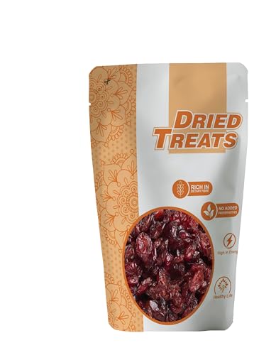 Image of Dried Treats Dried Fruits Nuts And Seeds (Dried Craneberry Slice, 250 Gm)