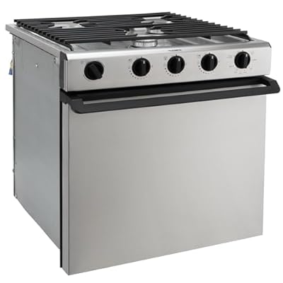 DOMETIC 960005522 (50447) Range/Oven 21" 3 Burner S.S.
