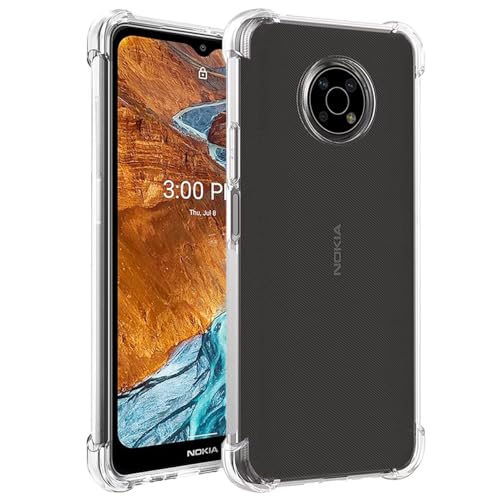 Yerebel Case for Nokia G300 Case Nokia G300 5G N1374DL Cute Case Clear Flexible Bumper TPU Soft Rubber Silicone Cover Phone Case for Nokia G300 Crystal Clear