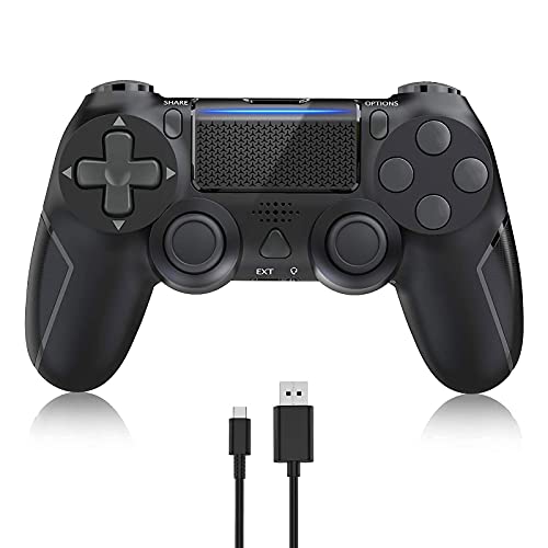 Controller wireless non OEM PS4: questo controller wireless PS4 non è originale, ma è infatti un ottimo sostituto per il tuo controller PS4. È compatibile con PS4 / PS4 Pro / PS4 Slim. Con questo gamepad remoto PS4 puoi goderti la maggior parte dei giochi su più piattaforme.