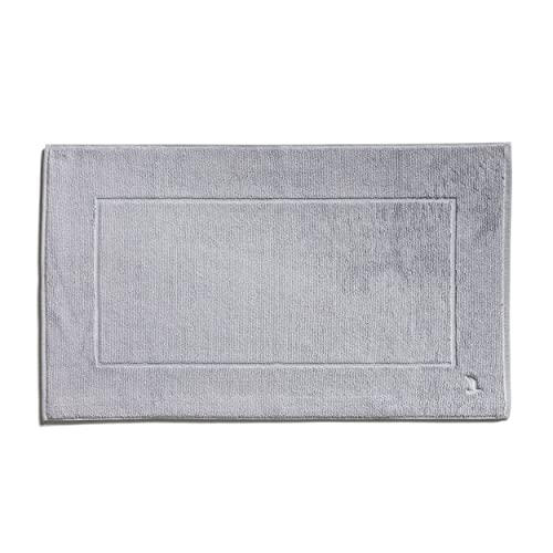 Möve Bath mat Superwuschel Badematte, Silber, 60 x 100 cm, Baumwolle,...