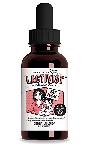 Image of Legendairy Milk Lactivist Drops, Breastfeeding Supplement to Increase Breast Milk Supply, Organic Torbangun for Lactation, Made in USA, Alcohol Free