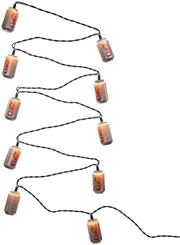 Kurt S. Adler CC0748DC Diet Coke Can Light Set, 10 Light