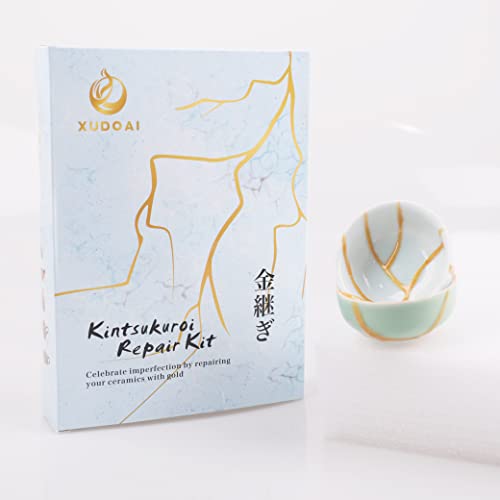 Kintsukuroi Kit di Riparazione, Polvere d'oro e